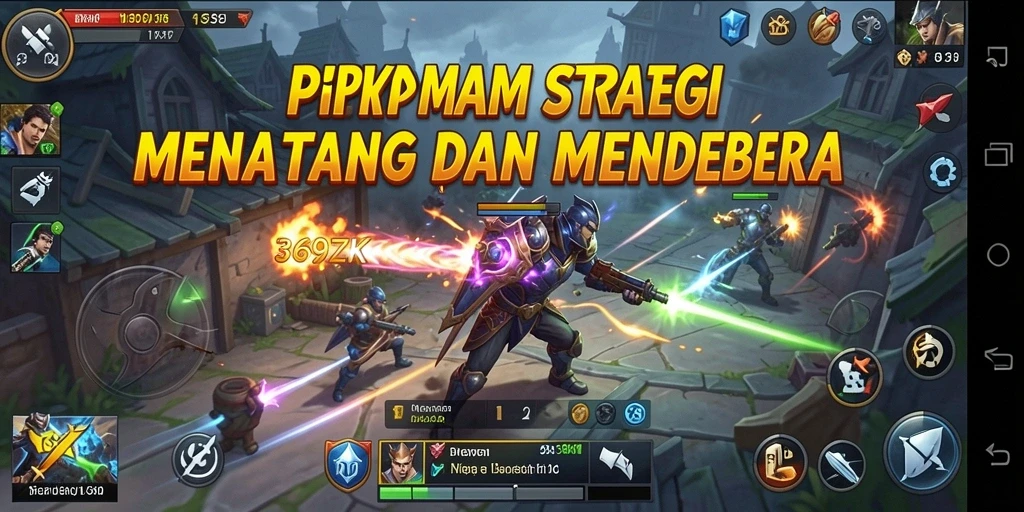 Tampilan gameplay 369ZK yang penuh strategi dan tantangan.