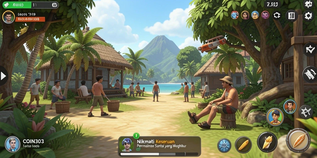 Tampilan gameplay COIN303 yang menarik dan seru.