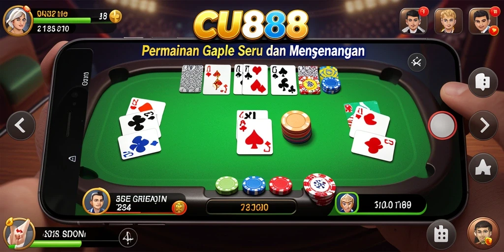 Tampilan screenshot gameplay CU888 yang mendebarkan dan menarik.