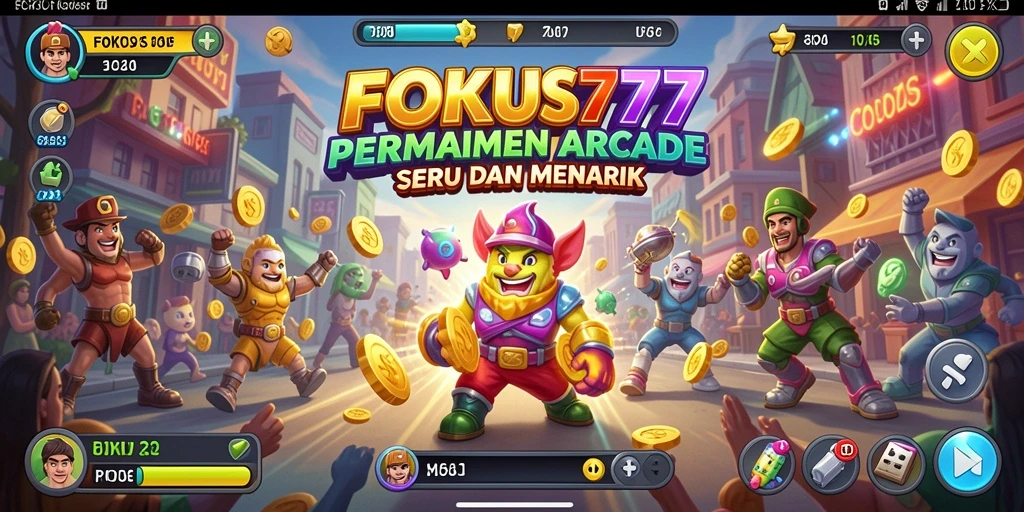 Tampilan menarik gameplay seru di FOKUS777.