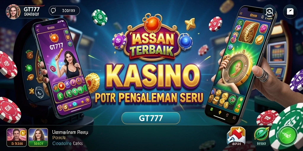 Tampilan gameplay seru di aplikasi kasino GT777.