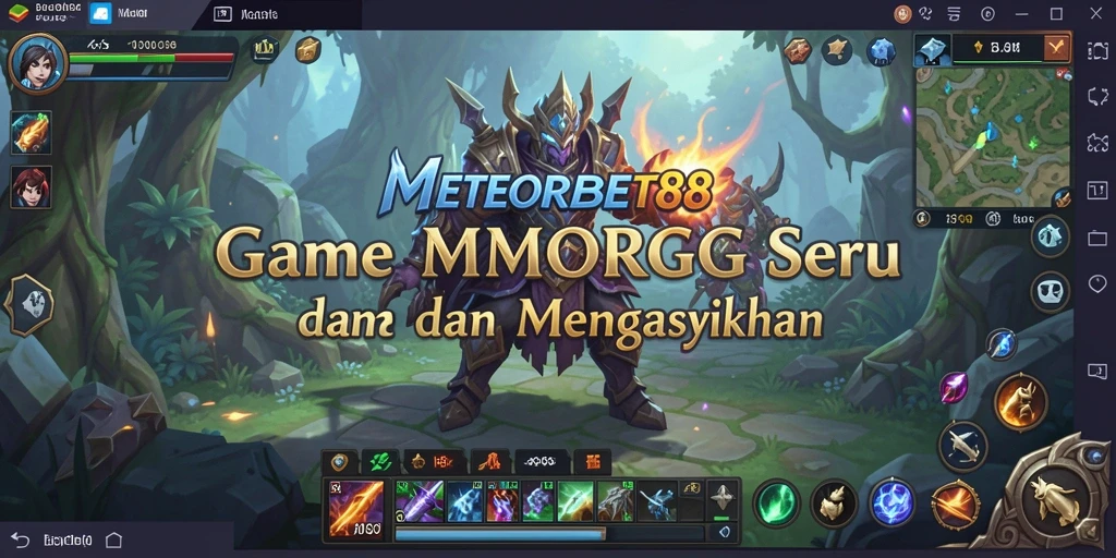 Tampilan gameplay seru dari METEORBET88 yang menampilkan aksi RPG yang mendebarkan.
