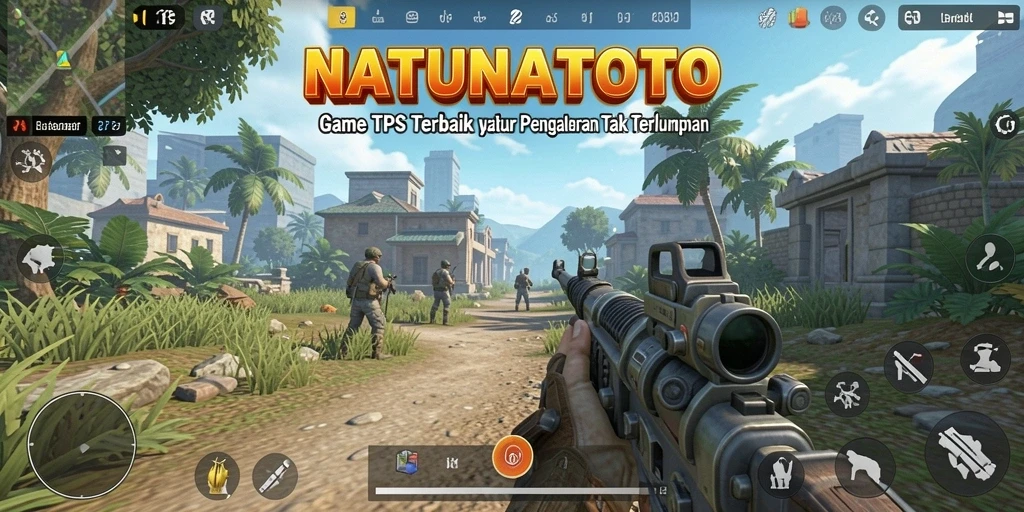Tampilan menegangkan dalam gameplay NATUNATOTO saat pertempuran berlangsung.