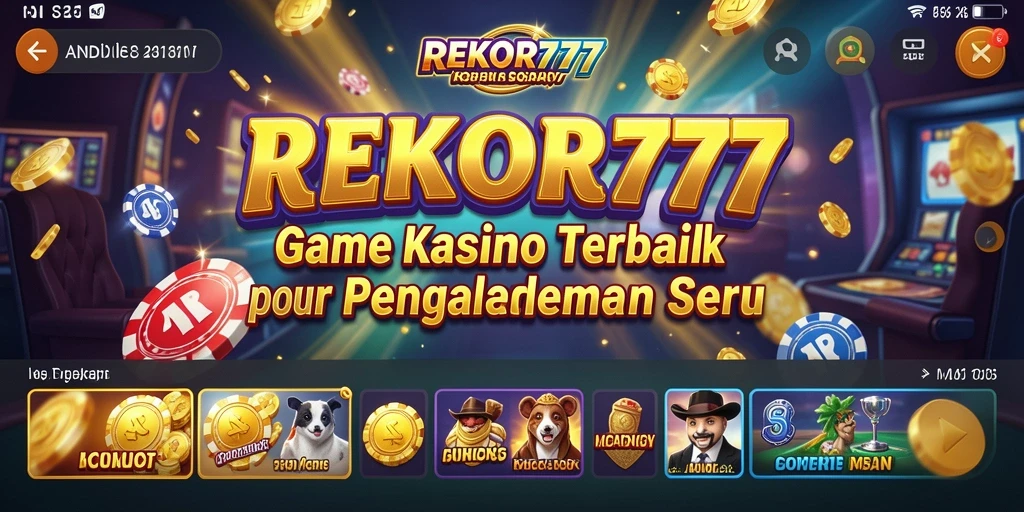 Tampilan menarik dan pengalaman gameplay mendebarkan dari REKOR777.