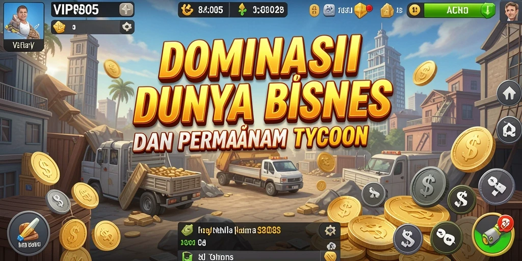 Tampilan gameplay <strong>VIP805</strong> yang menarik dengan elemen Tycoon yang mendalam.
